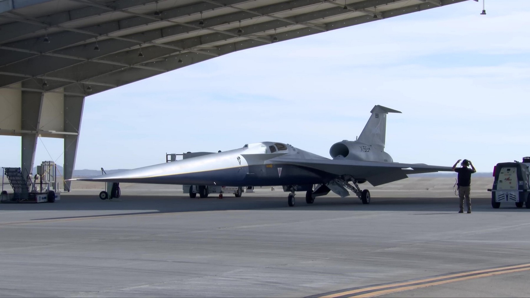 NASA's experimental X-59 supersonic plane moves closer to final testing