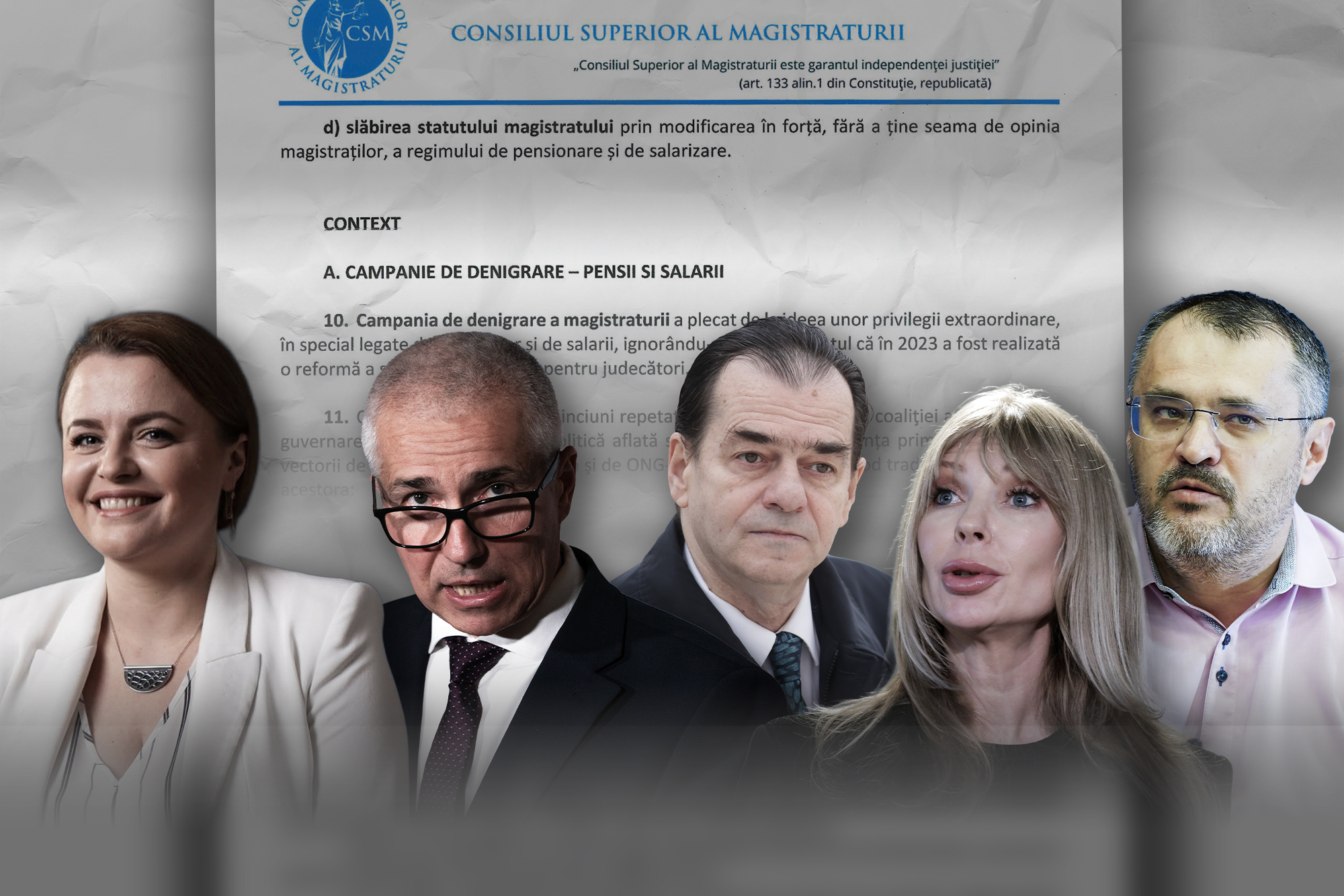 „Lista neagră” a CSM, văzută de cinci politicieni: „O alunecare spre autoritarism” versus „Nu am văzut atacuri la persoană”