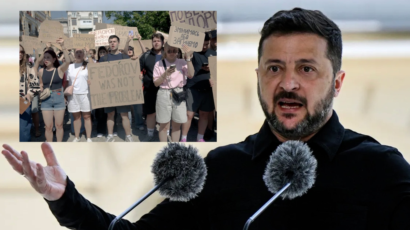 Proteste la Kiev după schimbarea ministrului Apărării, cu implicarea militariilor și veteranilor