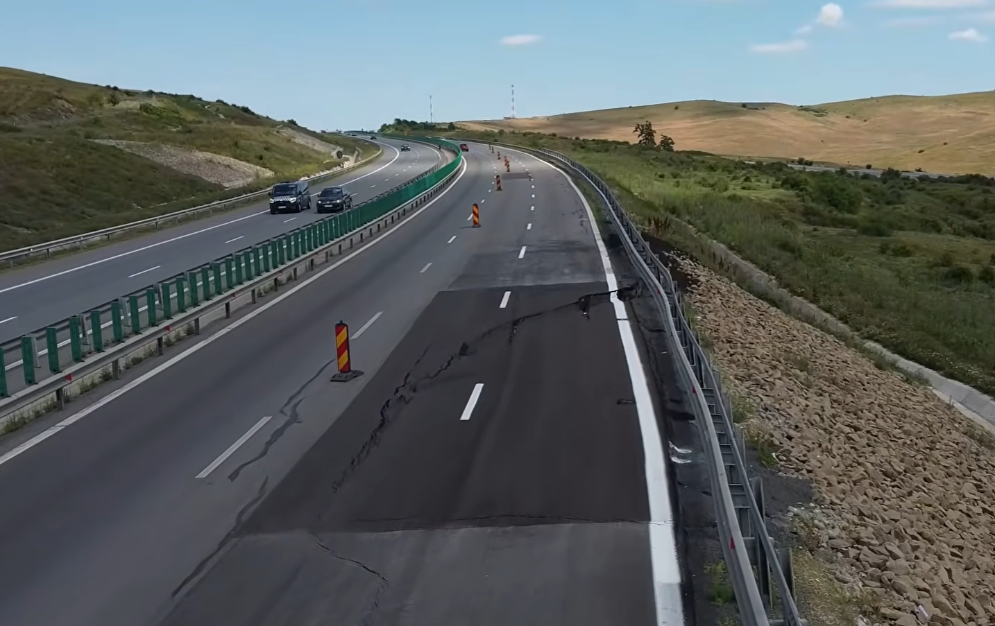 Surparea de pe A10 Sebeș-Turda: Șeful CNAIR reacționează după criticile privind închiderea unui sens al autostrăzii