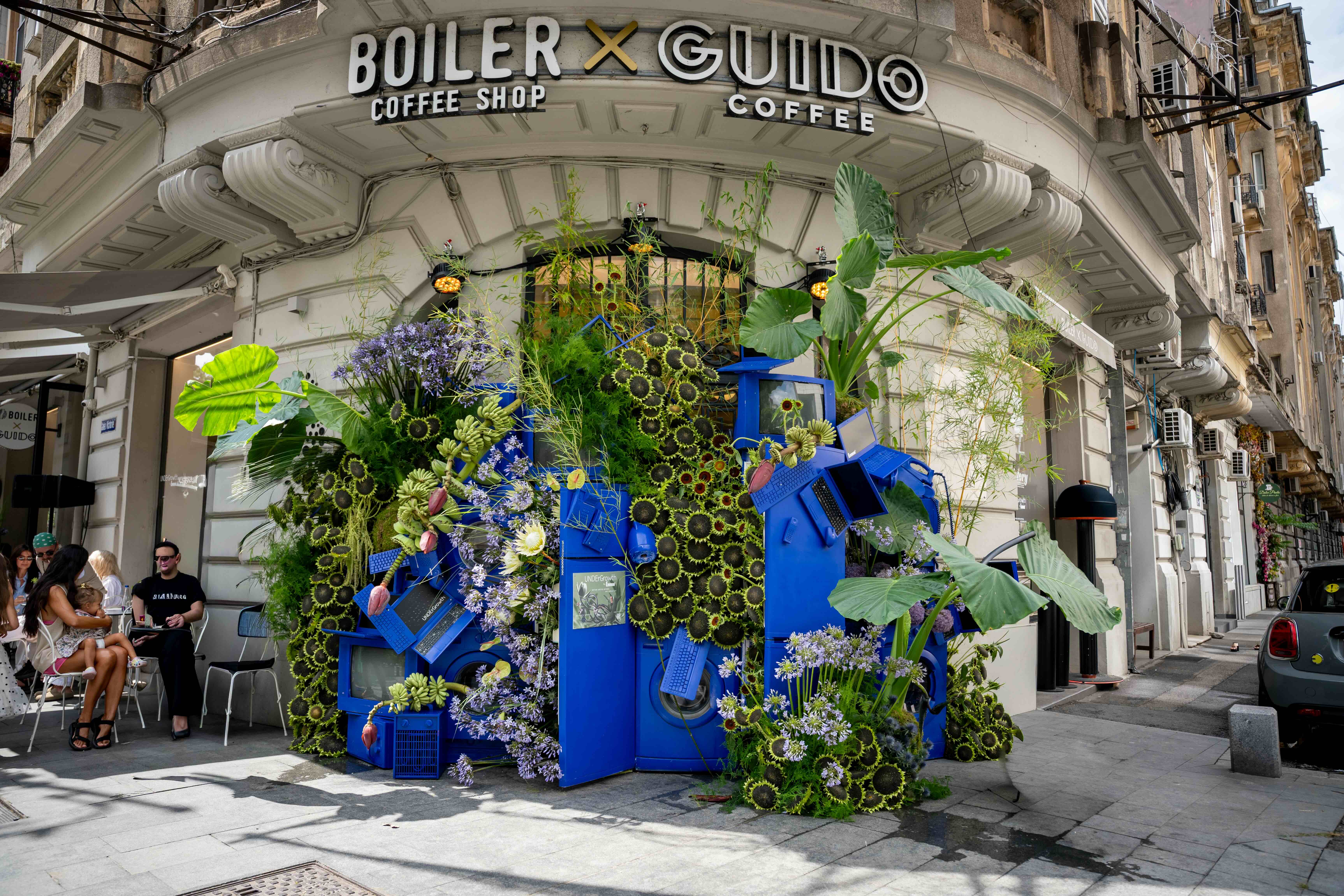 Instalația UNDErGrowth promovează reciclarea echipamentelor electrice în București