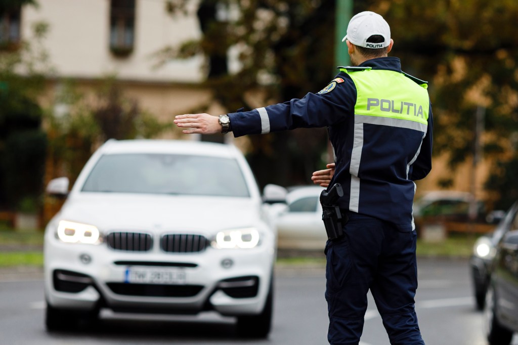 Agent de poliție, fotografie ilustrativă. Inquam Photos / Cornel Putan