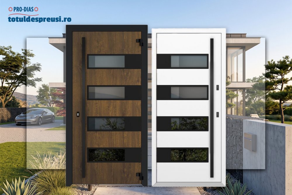 Ce trebuie să urmărești când alegi uși de aluminiu pentru exterior în România