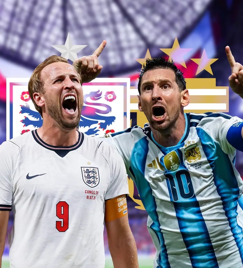 Anglia și Argentina se înfruntă în semifinala Campionatului Mondial 2026