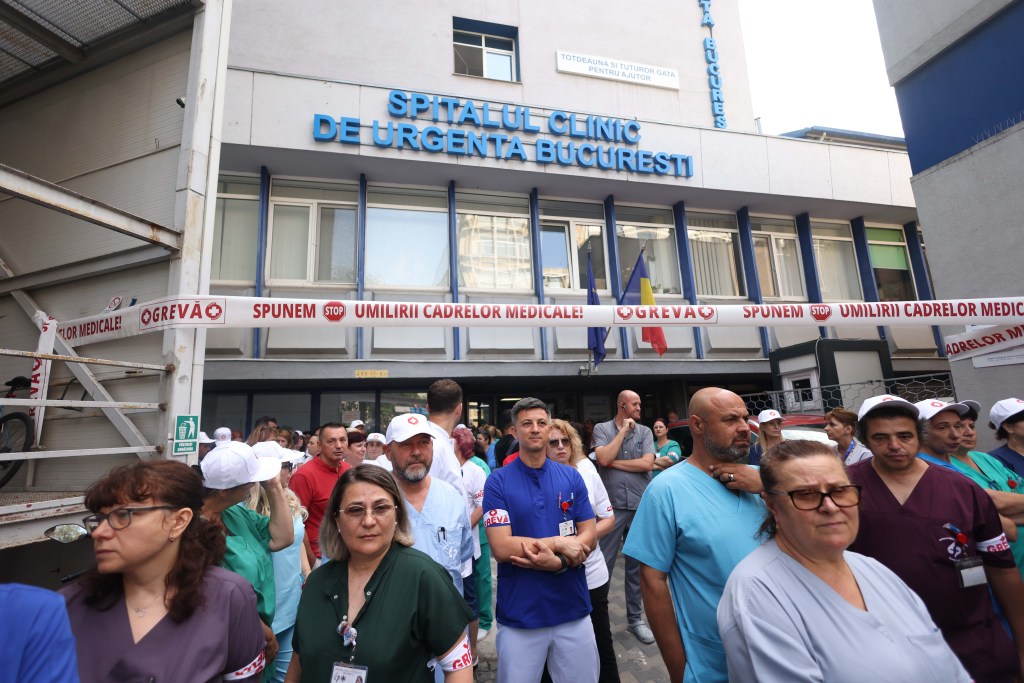 Protest în sănătate. Grevă de avertisment în unele spitale