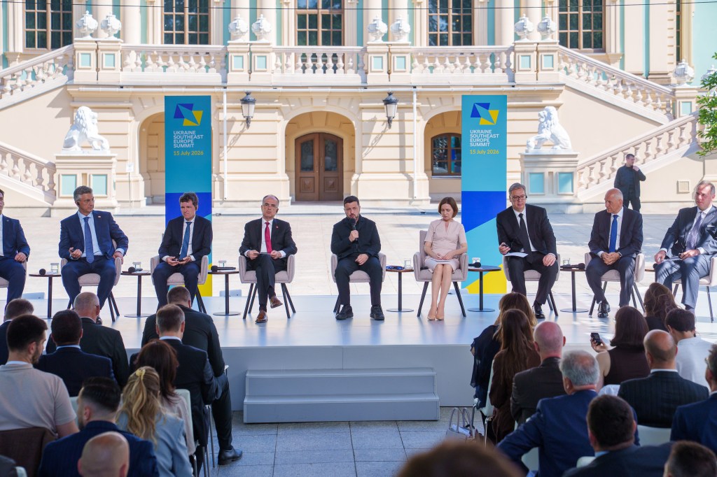 Nicușor Dan și liderii din Europa de Sud-Est, declarație comună la Kiev: „Securitatea Ucrainei este și securitatea noastră”