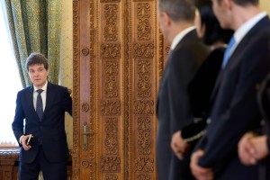La un an de la preluarea mandatului de președinte, Nicușor Dan pune probleme de constituție. FOTO: Lucian Alecu / Alamy / Profimedia