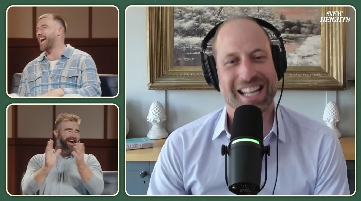 „Tatăl meu urăște fotbalul”. Confesiunea surprinzătoare a prințului William într-un podcast cu Travis Kelce