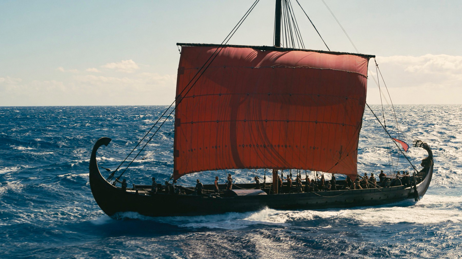 Proprietarul navei vikinge din filmul "Odiseea" reclamă neplata reparării ambarcațiunii