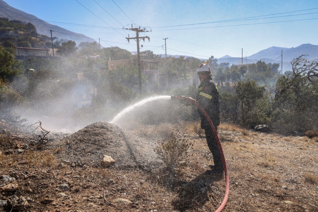 Incendii în Creta Foto: Profimedia