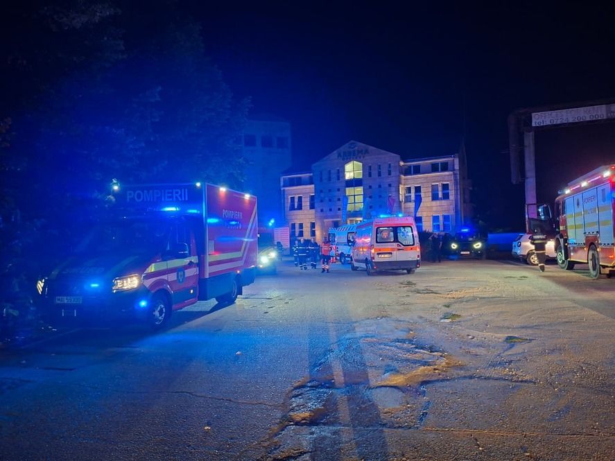 Incendiu la un centru medical din Arad: Un pacient a aprins focul în salon / Trei pacienți au ajuns la spital