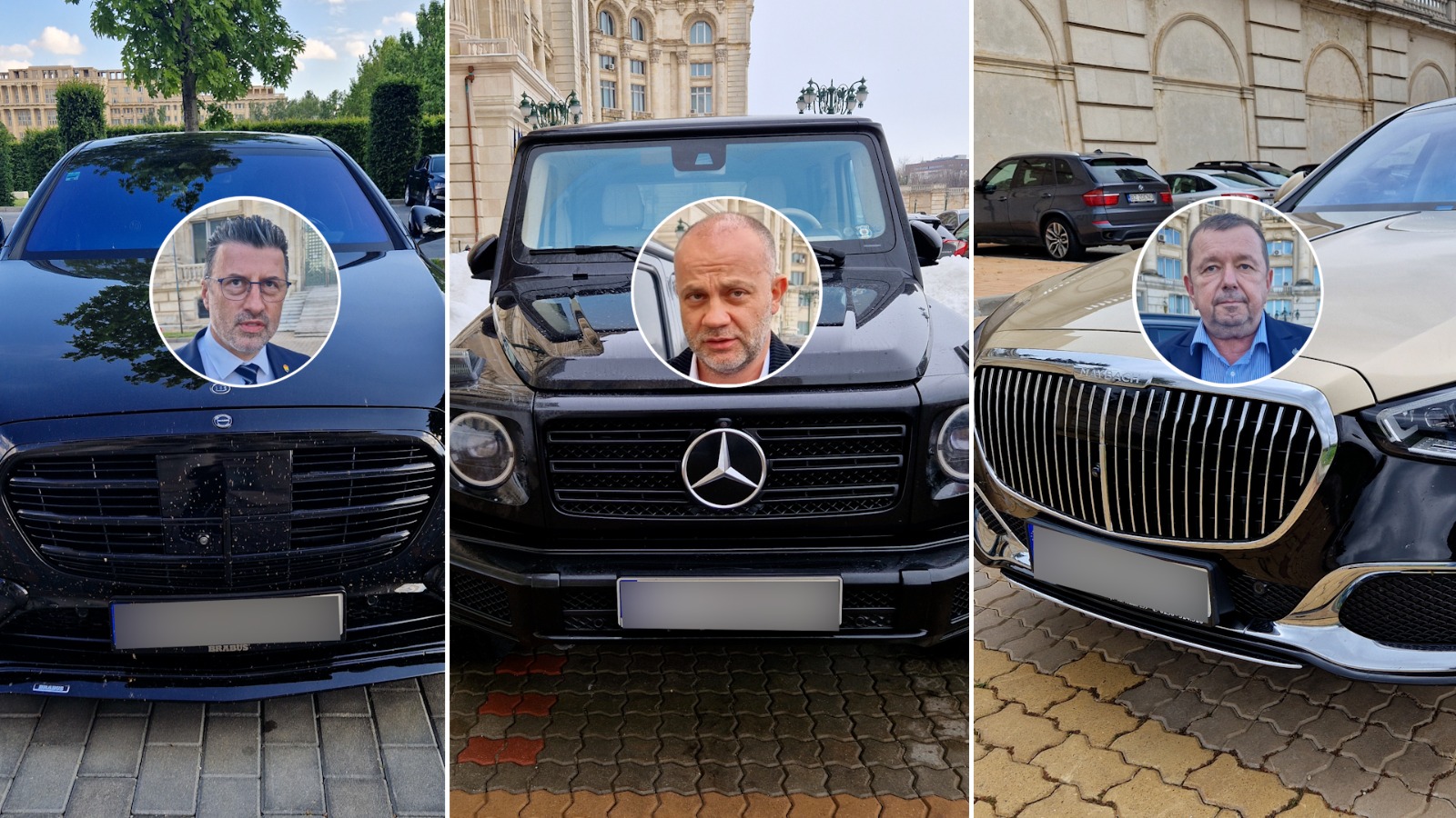 Mașini de AUR la Parlament. În parcare am descoperit Aston Martin, Bentley, Maybach, Brabus. „De ce să nu le cumpăr sau dețin pe firmă, care e problema?”