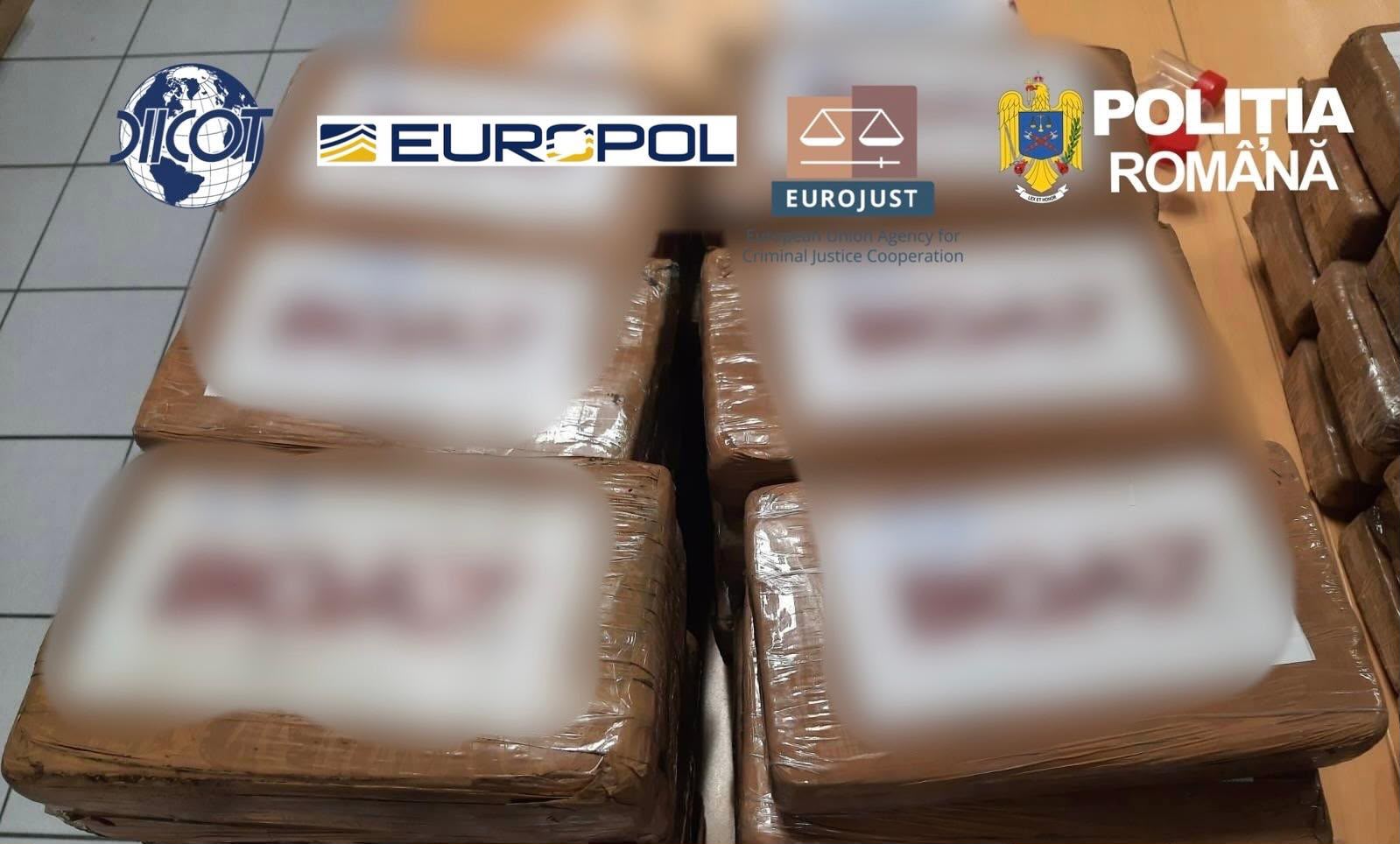 Operațiune vastă a DIICOT împotriva unei rețele care a adus sute de kilograme de droguri din Spania. Anchetă comună cu polițiile din alte patru state
