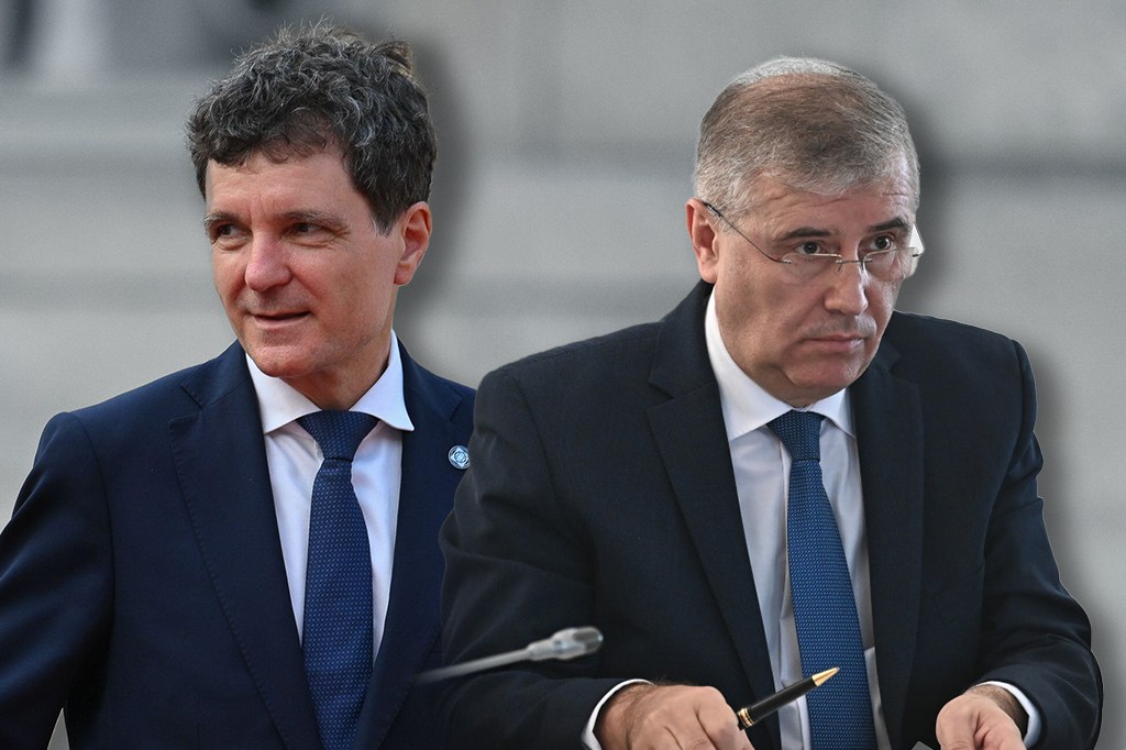Nicușor Dan și Lucian Pahonțu. Foto: Profimedia, Agerpres. Colaj: Ion Mateș / HotNews