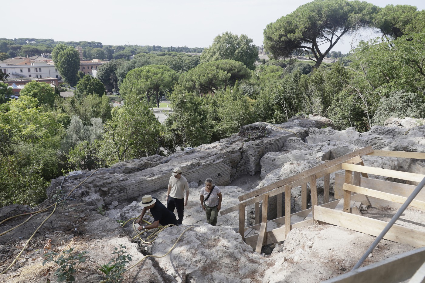 Descoperire arheologică cu mozaicuri valoroase pe Dealul Caelian din Roma