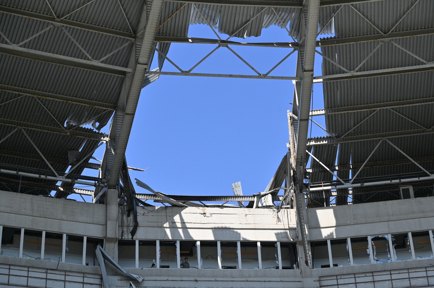 Atac rusesc avariază stadionul Cernomoreț din Odesa şi răneşte două persoane