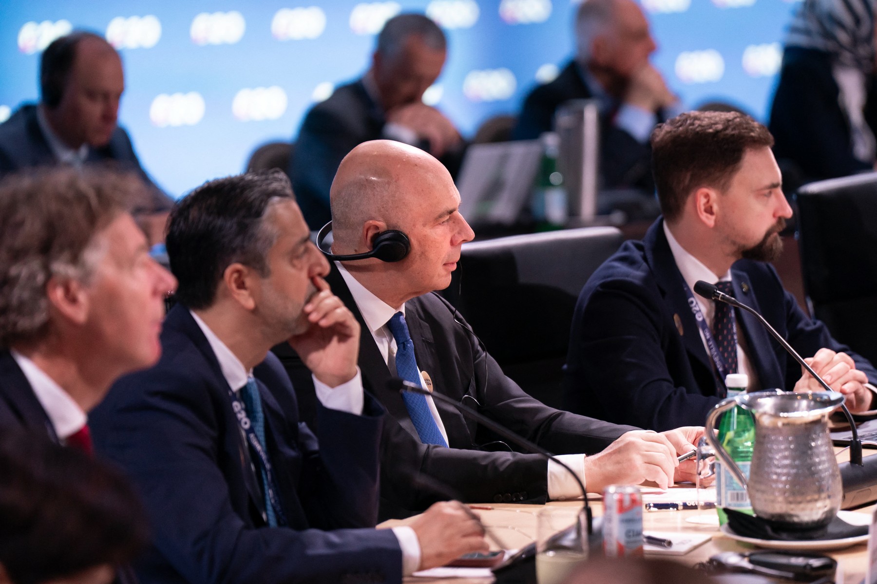Imagine asociată subiectului: Anton Siluanov a participat la summitul G20 din SUA și a discutat cu omologul american despre Ucraina