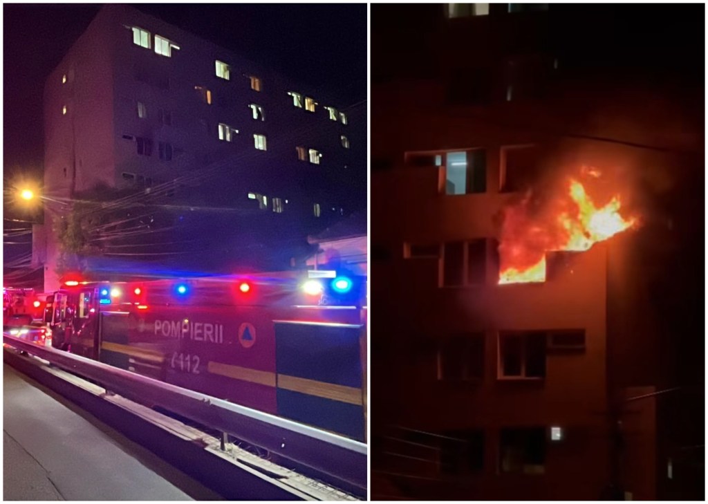Incendiu în timpul nopții la un cămin studențesc al UBB din Cluj. Aproape 200 de studenți au fost evacuați