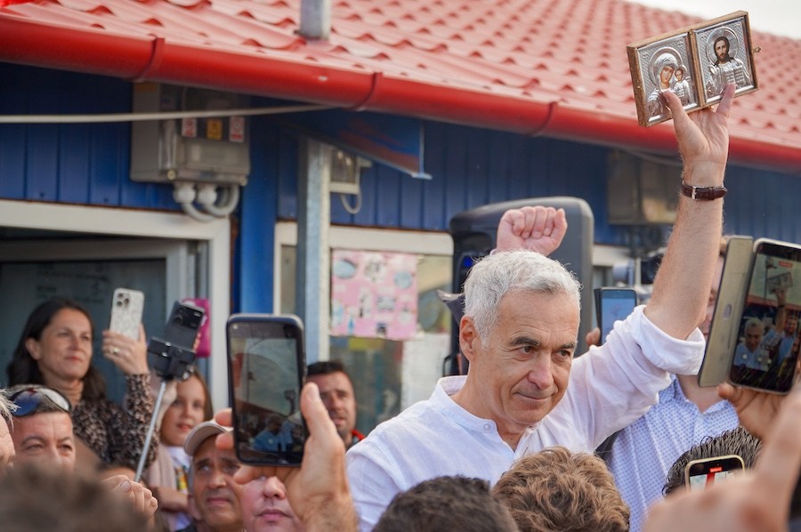 Călin Georgescu, la Oradea, 13 septembrie 2026. Foto: eBihoreanul.ro