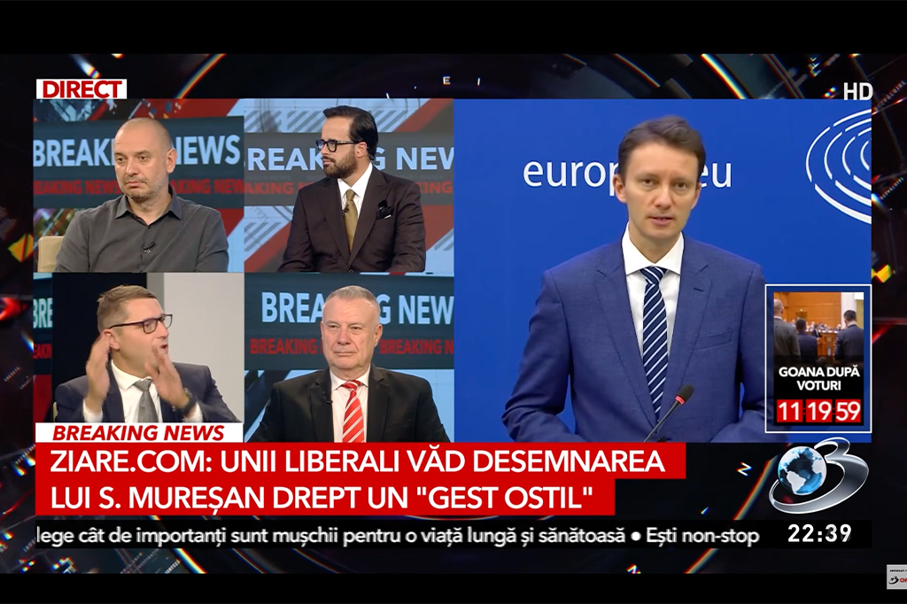 Decizia luată de USR după derapajul lui Mihai Gâdea. Apel către partidele care au contracte cu televiziunile