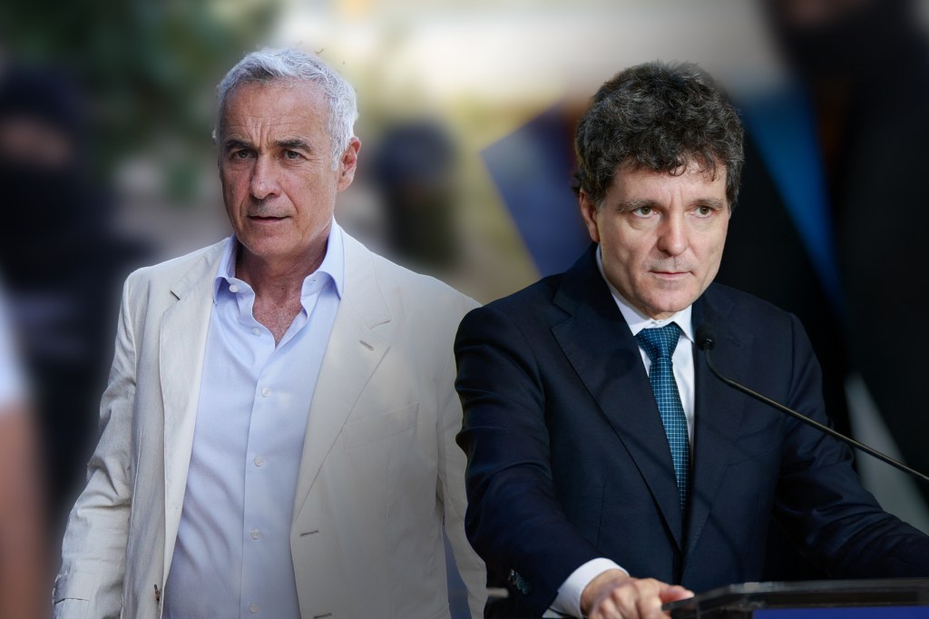 Călin Georgescu și Nicușor Dan. Foto: Inquam Photos / Octav Ganea și Profimedia. Colaj: Ion Mateș / HotNews