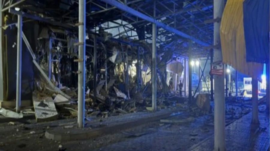 Russian drone attack closes Ukraine-Romania border crossing