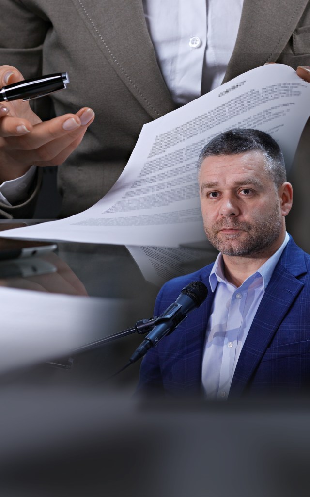 Primarul Ciprian Ciucu. Foto: Inquam Photos / Mălina Norocea și Shutterstock. Colaj: Ion Mateș / HotNews