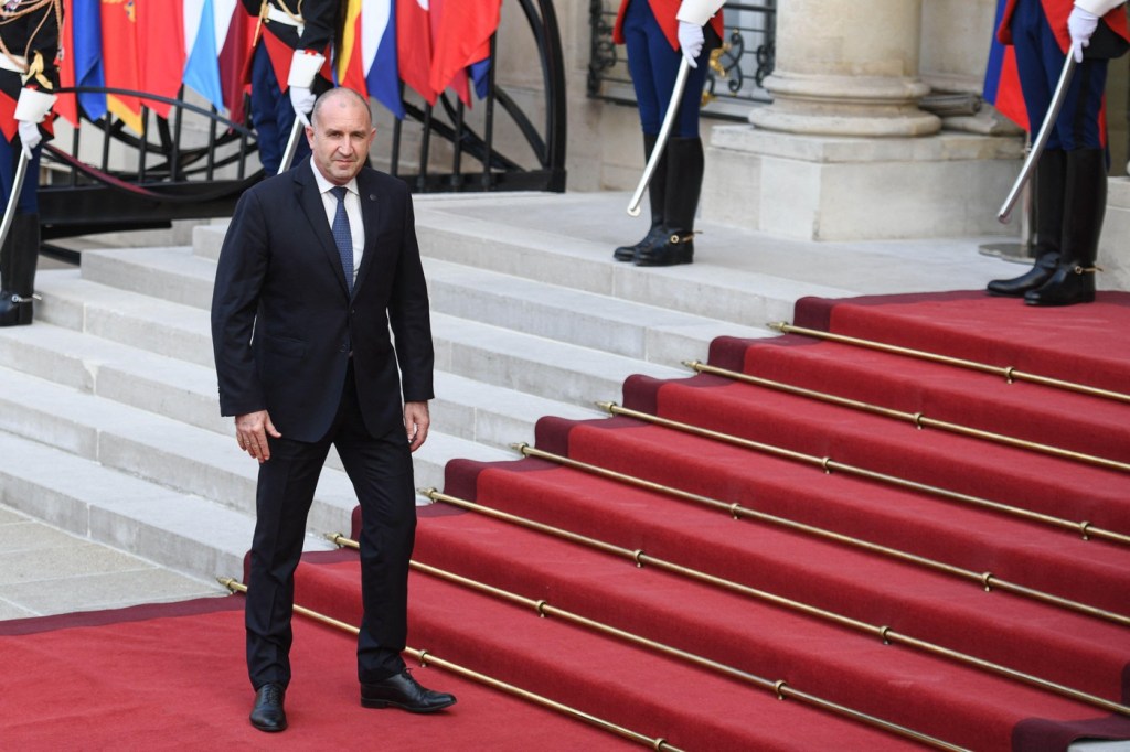 Rumen Radev, la o reuniune a Coaliției pentru Voință din iulie 2026 Foto: Profimedia 