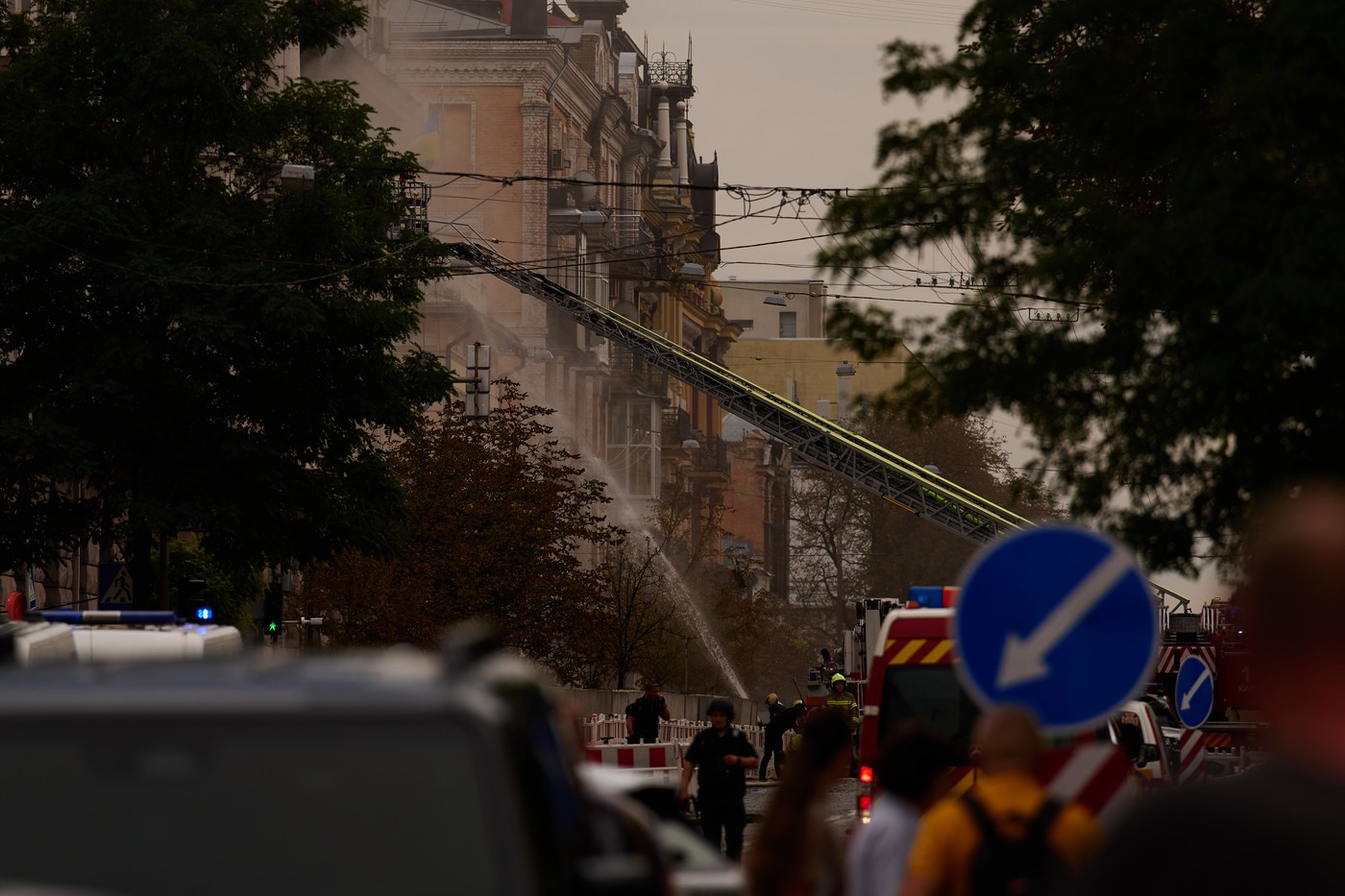 Atac cu dronă asupra sediului Serviciului de Securitate al Ucrainei la Kiev