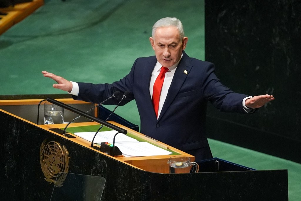 VIDEO Netanyahu, boicotat: Momentul când zeci de diplomați au ieșit din sală la discursul său la ONU. Cum i-a catalogat