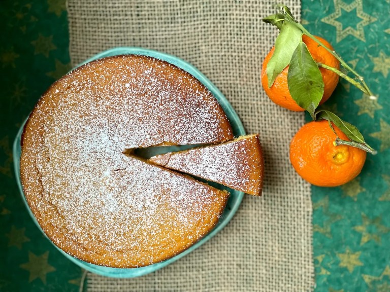 Prăjitură cu clementine
