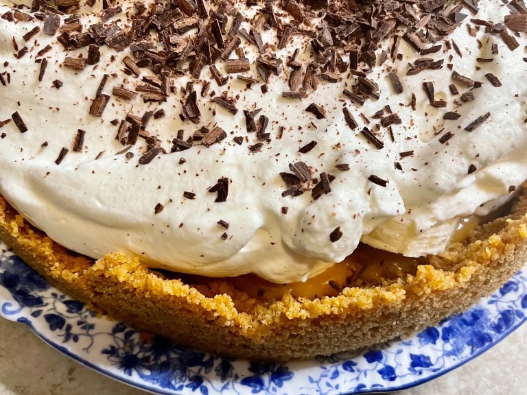 Banoffee Pie cu unt caramelizat