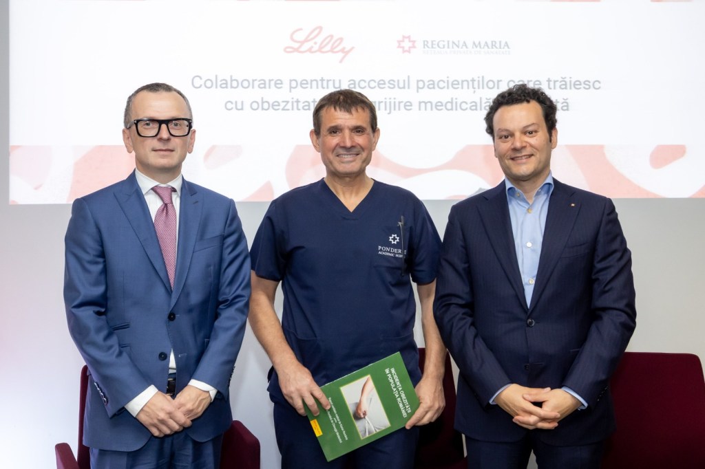 Rețeaua de Sănătate Regina Maria și compania farmaceutică Eli Lilly au anunțat un parteneriat în beneficiul pacienților cu obezitate