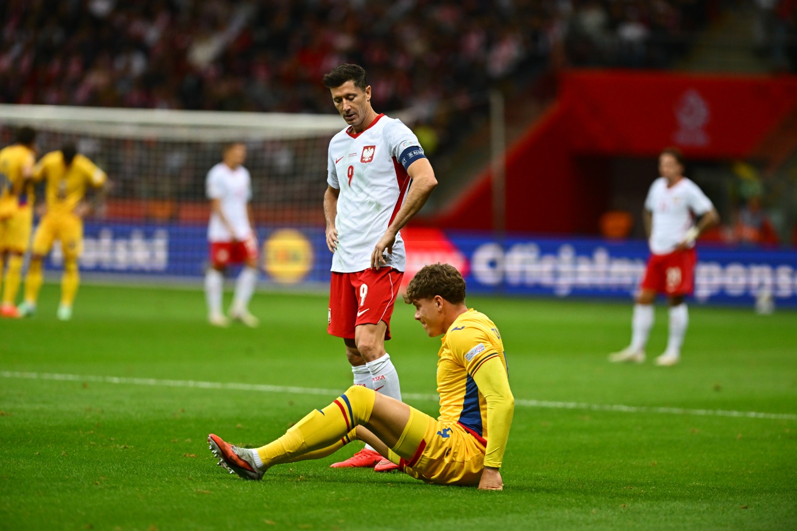 Historic defeat for the Romanian national team: 0-6 against Poland in the Nations League