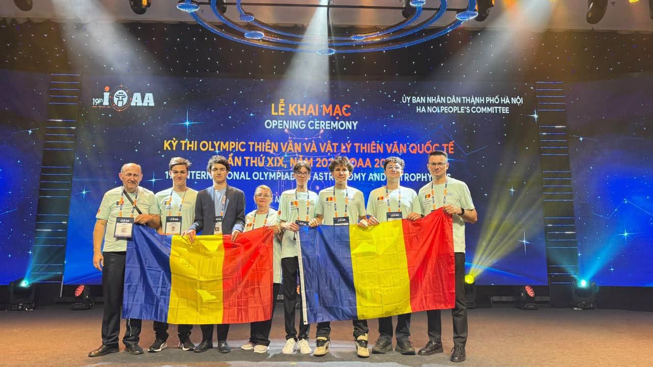 Elevii români au obținut trei medalii de aur și două de argint la Olimpiada Internațională de Astronomie și<br