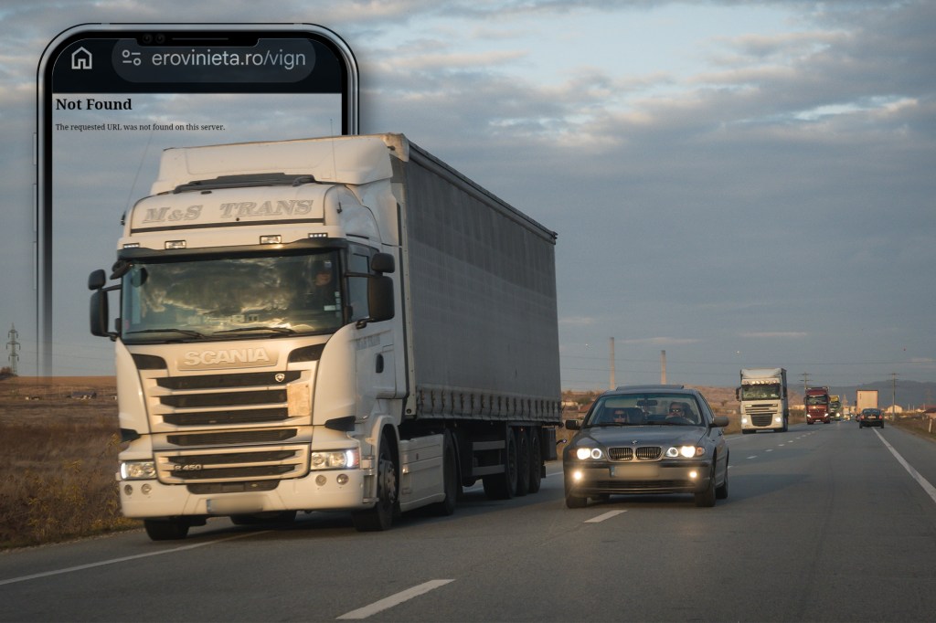 „Atenție! Incident tehnic”. Noul sistem de taxare rutieră TollRo, lansat astăzi, nu funcționează. Anunț pentru șoferii care nu pot plăti acum taxa de drum