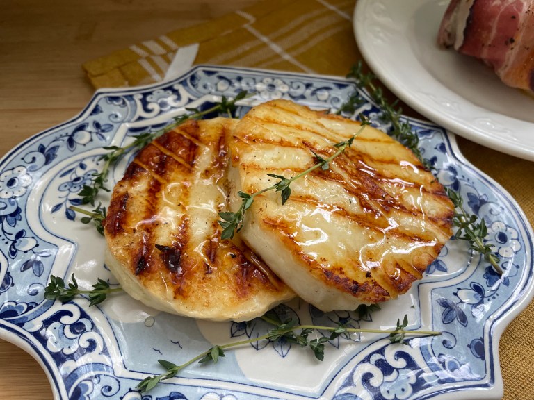 Grill de halloumi