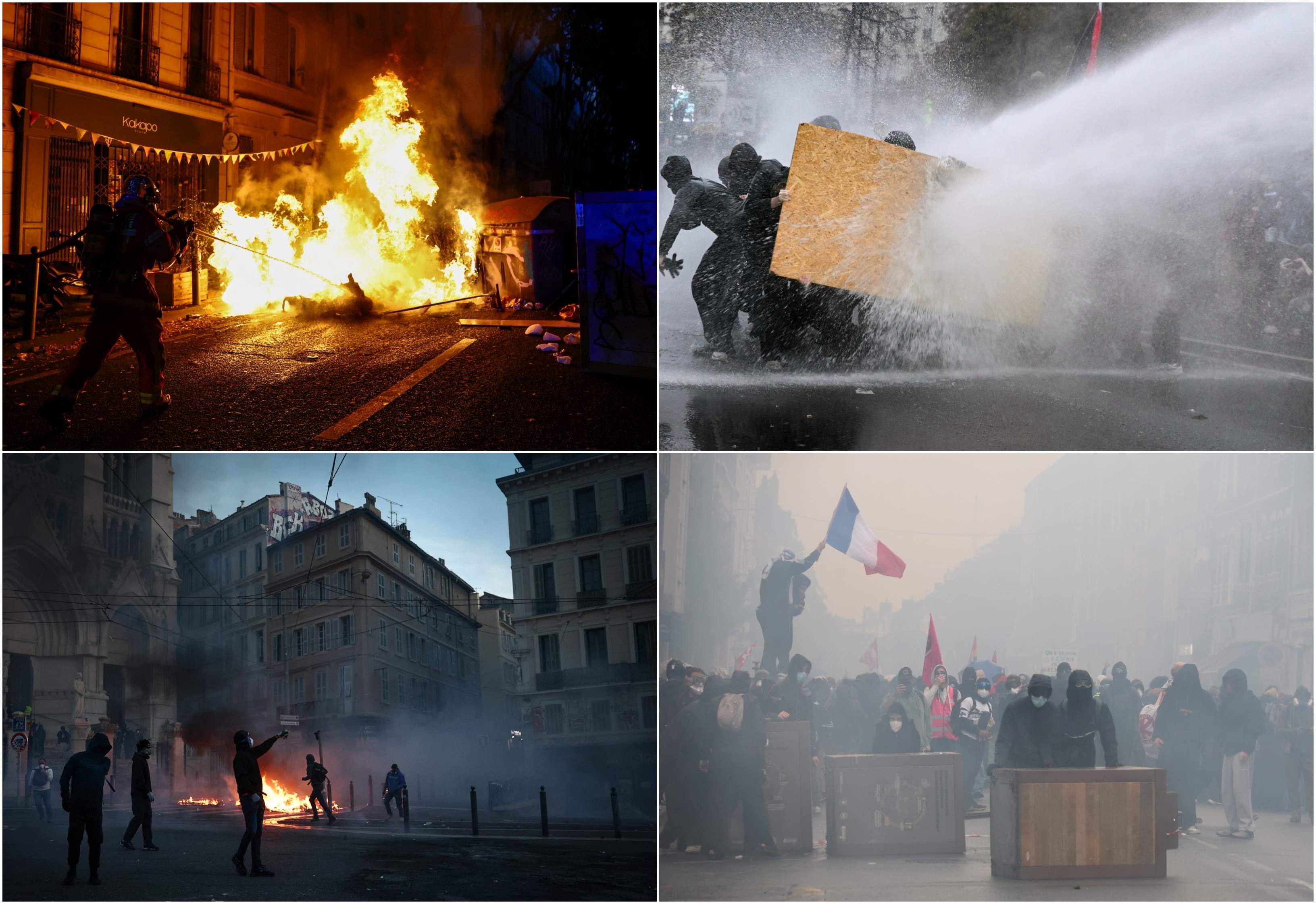 Proteste cu violențe în Europa. Incidente în mai multe orașe din Franța și Italia. Bilanțul anunțat de autoritățile din cele două țări