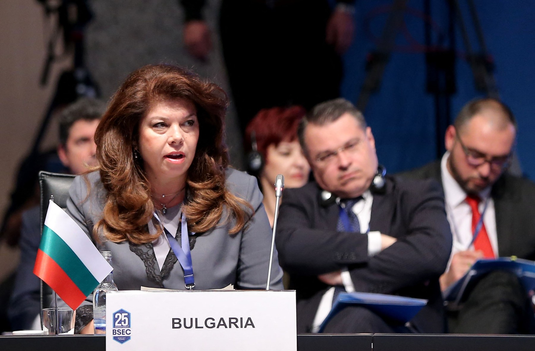 Imagine asociată subiectului: Nicușor Dan discută cu Iliana Iotova despre securitatea navigației în Marea Neagră