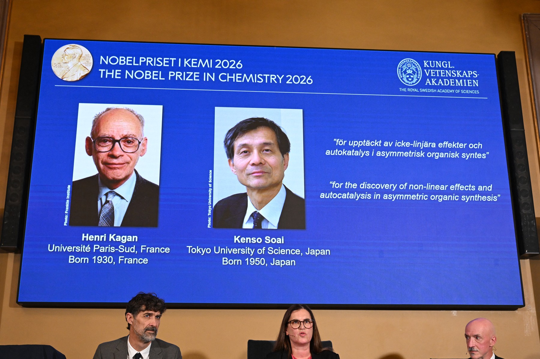 Premiul Nobel pentru Chimie a fost acordat în 2026 pentru crearea unor „imagini în oglindă”: „Nimeni nu reușise vreodată să realizeze acest lucru”